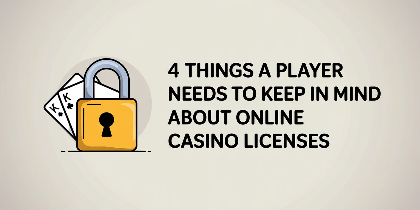 4 Things a Player Needs to Keep in Mind About Online Casino Licenses